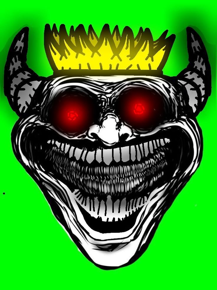 troll face green screen