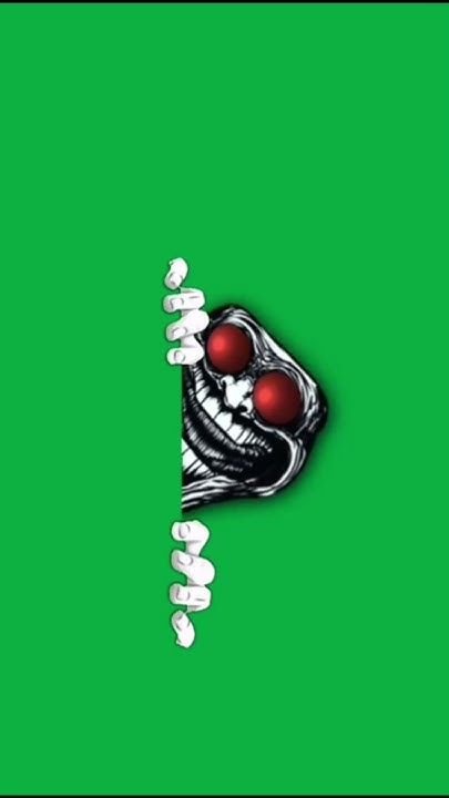 troll face green screen