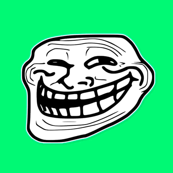 Troll Face Green Screen