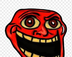 scary troll face