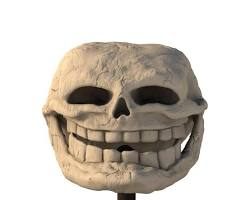 scary troll face