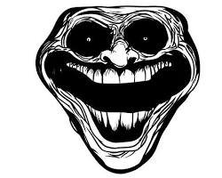 scary troll face