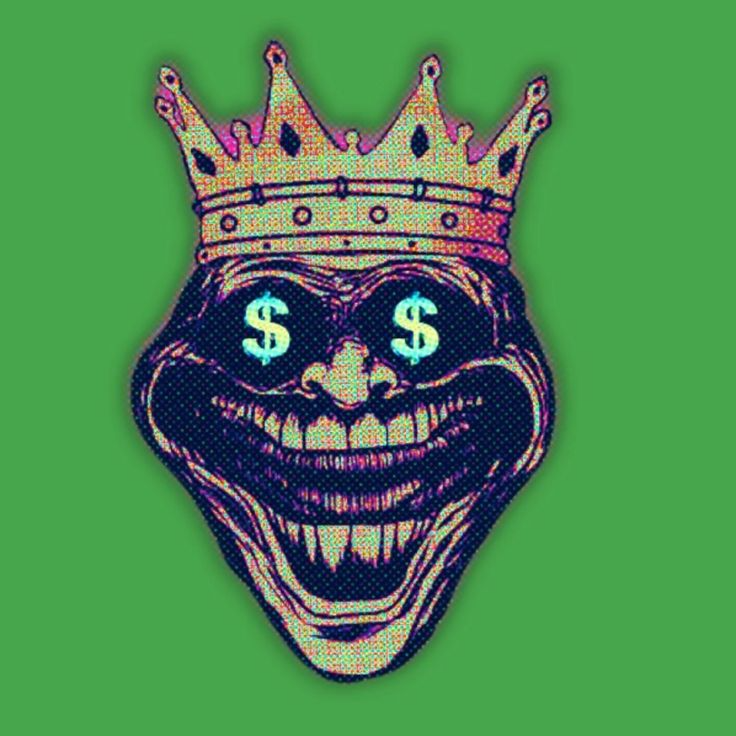 troll face green screen