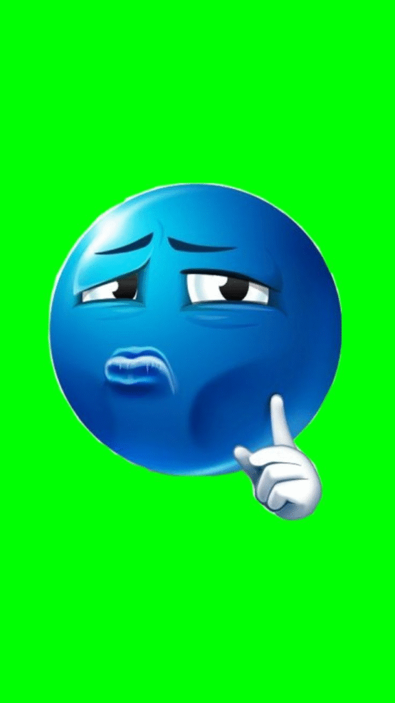 troll face green screen